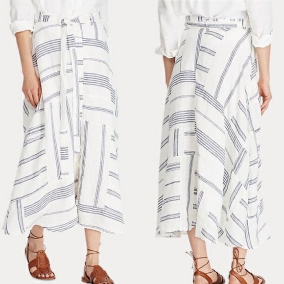 Polo Ralph Lauren Dresses & Skirts - Ralph Lauren Patchwork Line Skirt Size 6